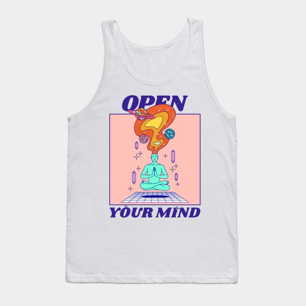 open your mind Tank Top by zeevana